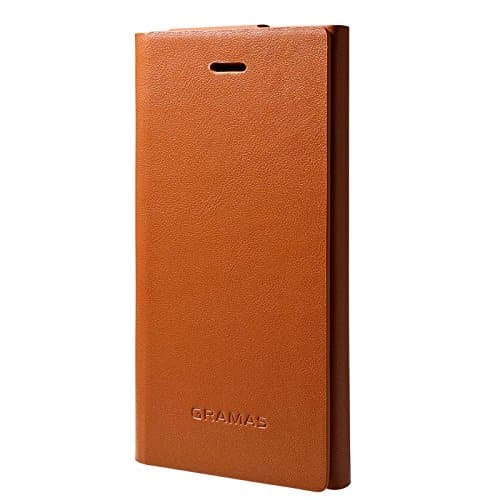 iPhone 5/5s Luxury Leather case, by Gramas (tan)