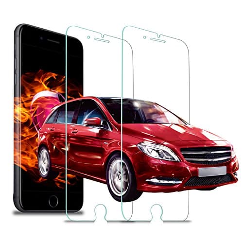 2-Pack iPhone 6 6S Glass Screen Protector, YepTech 0.22mm Slim 9H Hardness Bubble Free, Anti-Fingerprint, Oil Stain, Scratch Coating