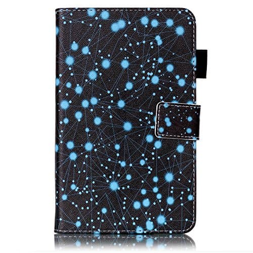 Galaxy Tab A 7.0 T280 Case,KingCool Constellation Design PU Leather Stand Case for Samsung Galaxy Tab A 7 Inch SM-T280 Tablet 2016 Release
