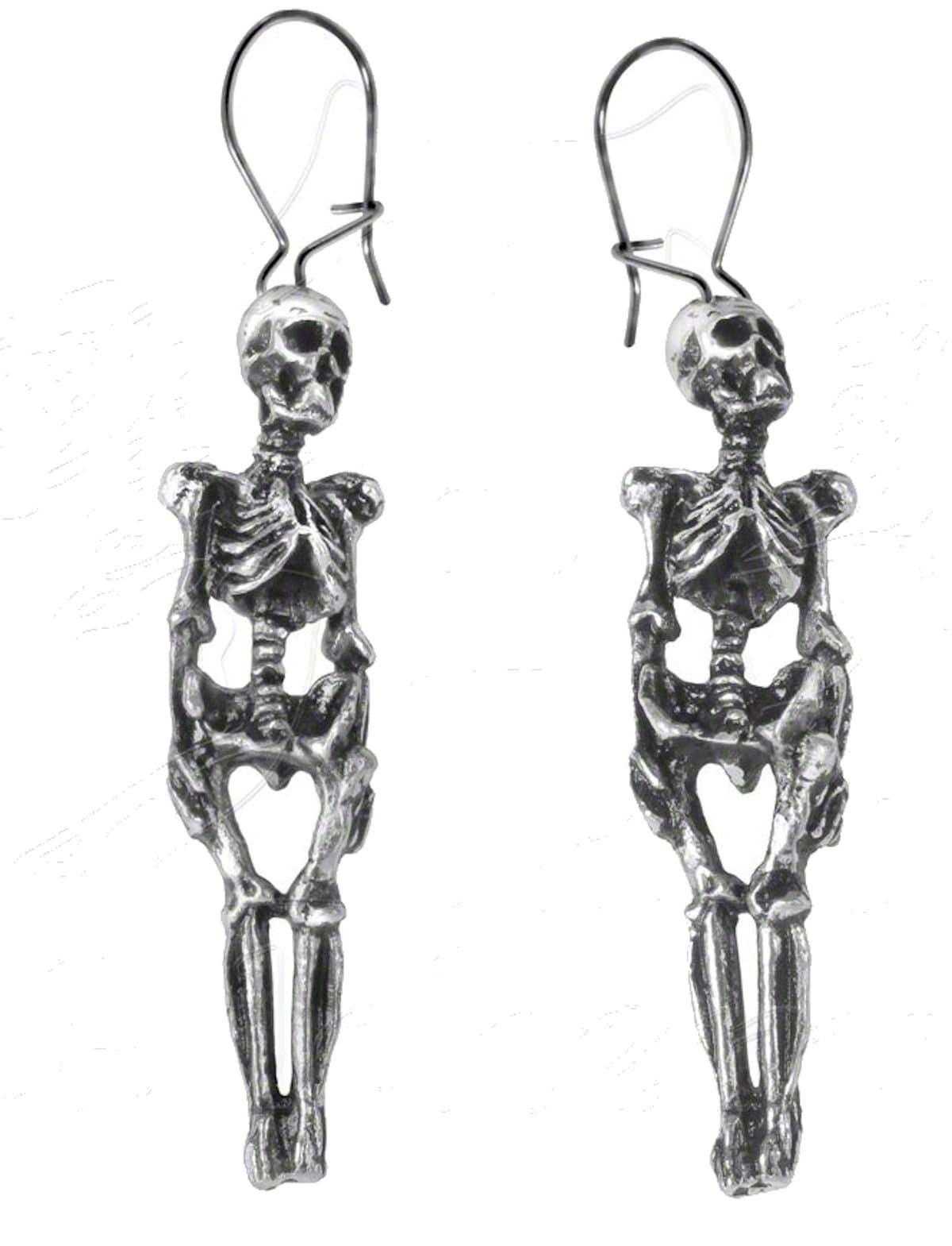 Alchemy GothicSkeleton Earrings by Alchemy Gothic, England