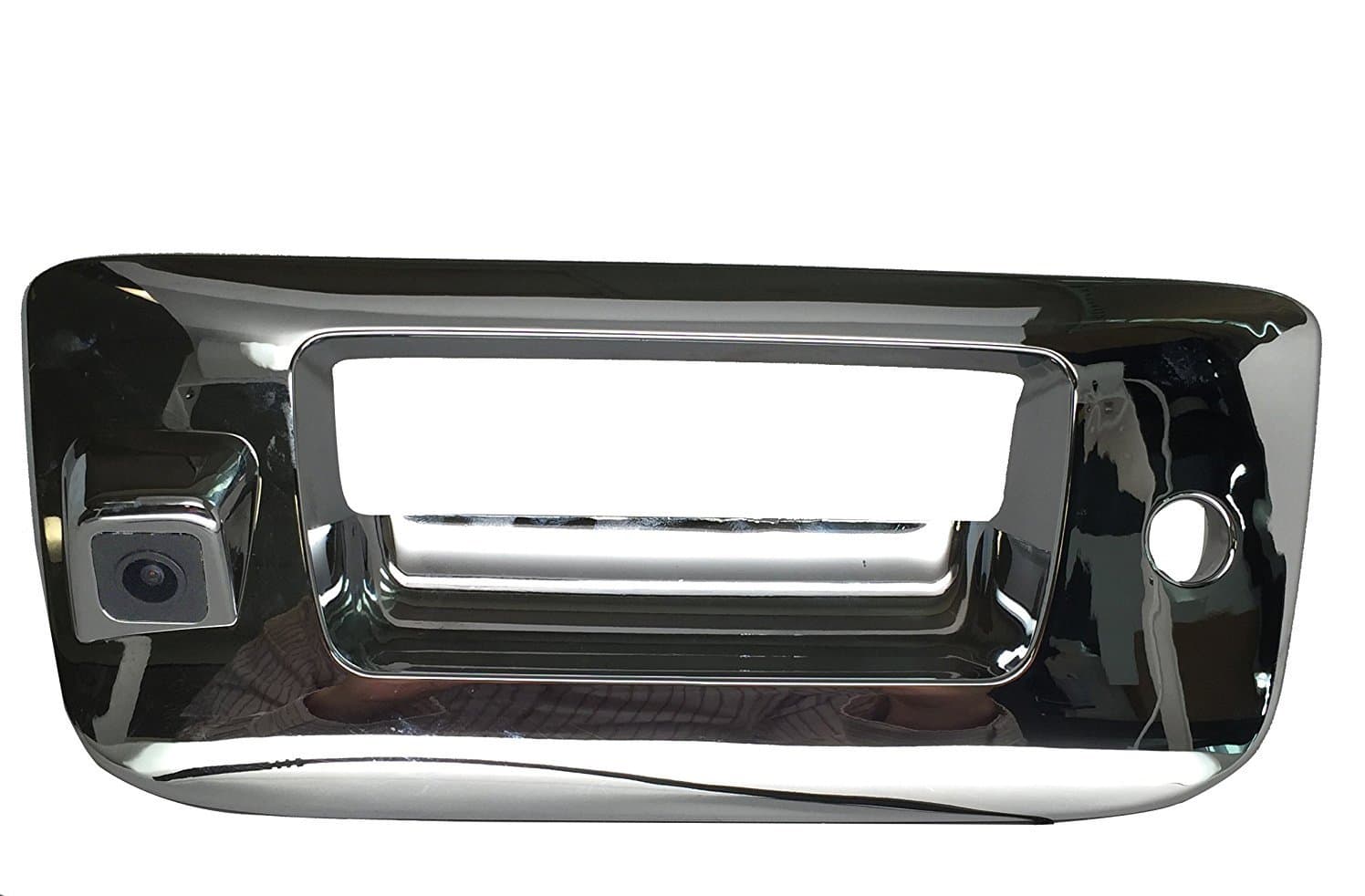 PYvideo Backup Camera for (2007-2013) Chevy Silverado / GMC Sierra for Universal Monitors (RCA) (Color: Chrome)