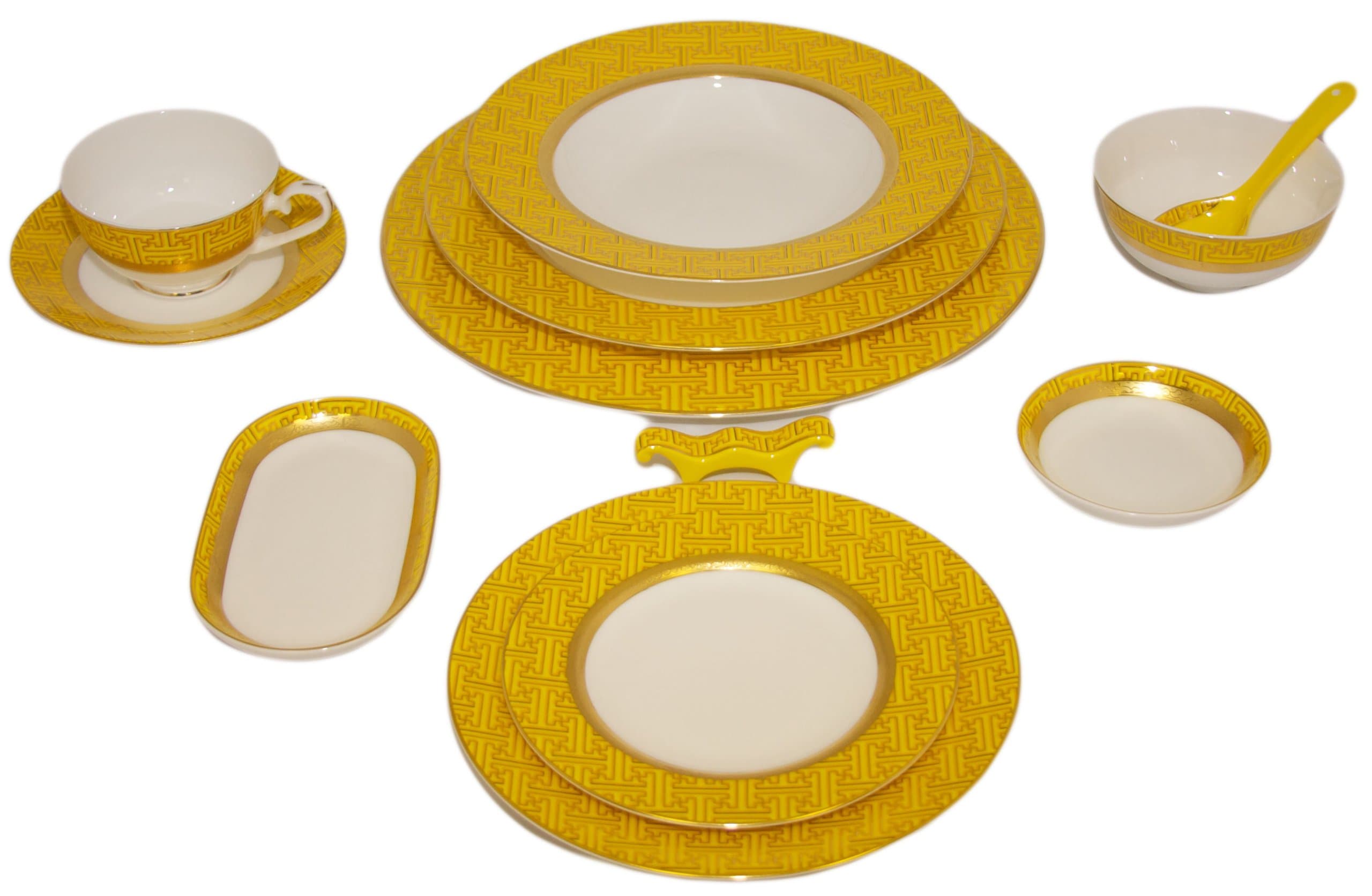 12-PC East Meets West Dinner Set