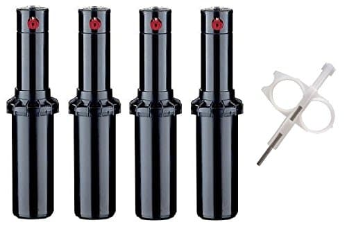 PGP-adj Rotor Sprinkler Heads - 4 Pack - Includes Adjustment Tool