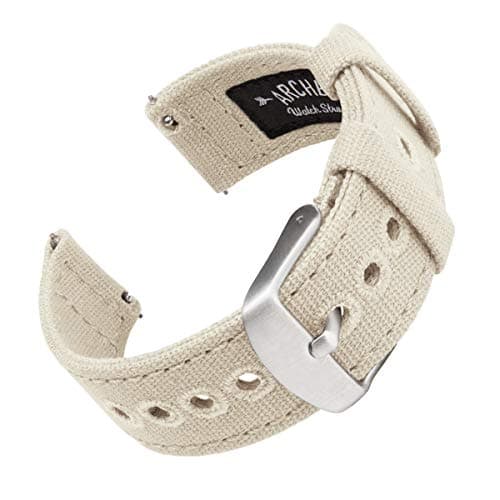 Archer Watch Straps - Canvas Quick Release Watch Bands