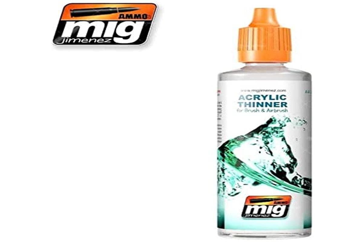 AmmoMIG-2000 Acrylic Auxiliary Thinner, Multicolour, 60 ml (Pack of 1)