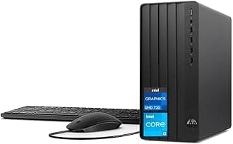 Pro Tower 290 G9 Business Desktop, 13th Gen Intel 4-Core Processor (Beats Core i7-9700), 32GB RAM, 2TB PCIe SSD, 2-Monitor Support 4K, HDMI, VGA, Wi-Fi, Windows 11 Pro, Black