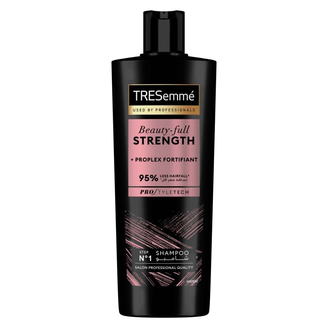 Strength and Fall Control Shampoo with Biotin for 3X Stronger Hair, 400ml
