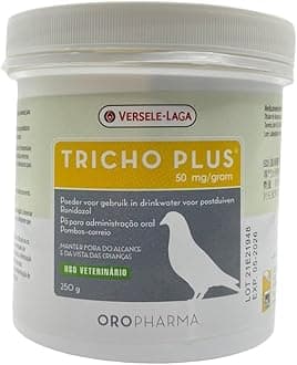 Versele-Laga Tricho Plus 250g, Advanced Formula for Pigeons, Combats Trichomoniasis, Boosts Immunity