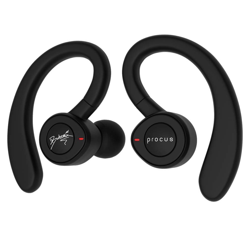 PROCUS Bohemia Pr033 TWS Earbuds | Bluetooth Earbuds with Microphone | True Wireless Earbuds | Active Noise Cancellation Earbuds | Ear Bud for Android & iOS| Bluetooth 5.0 | TWS Earphones| Matt Black