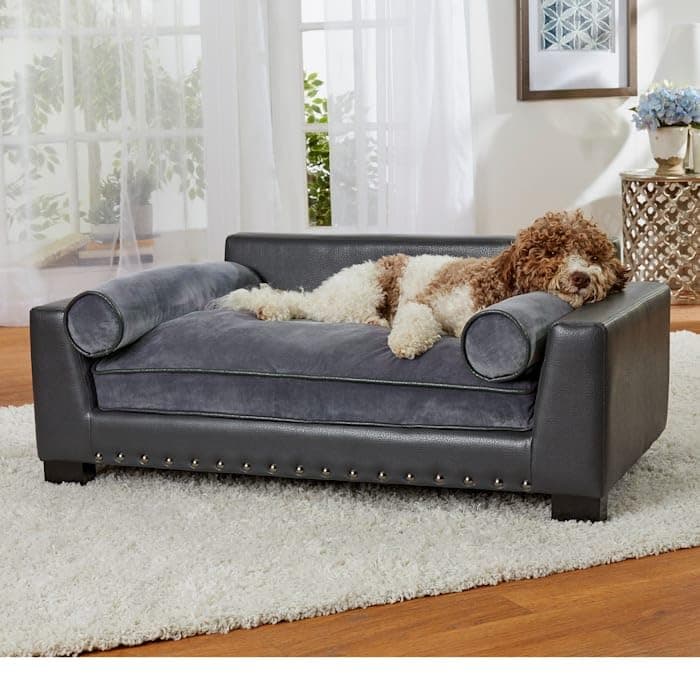 Enchanted Home Pet Skylar Sofa, Dark Grey