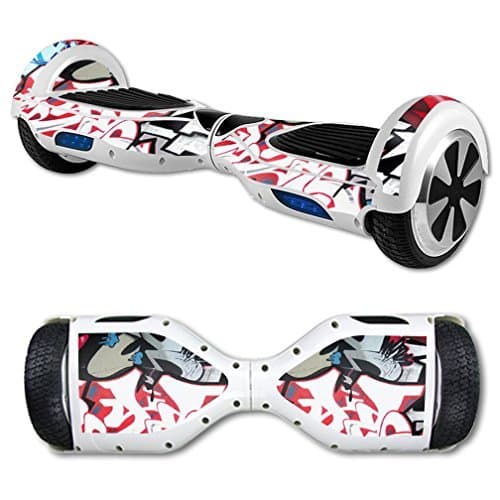 Protective Vinyl Skin Decal for Self Balancing Scooter Hoverboard mini hover 2 wheel unicycle wrap cover sticker Graffiti Mash Up - (DECAL ONLY)