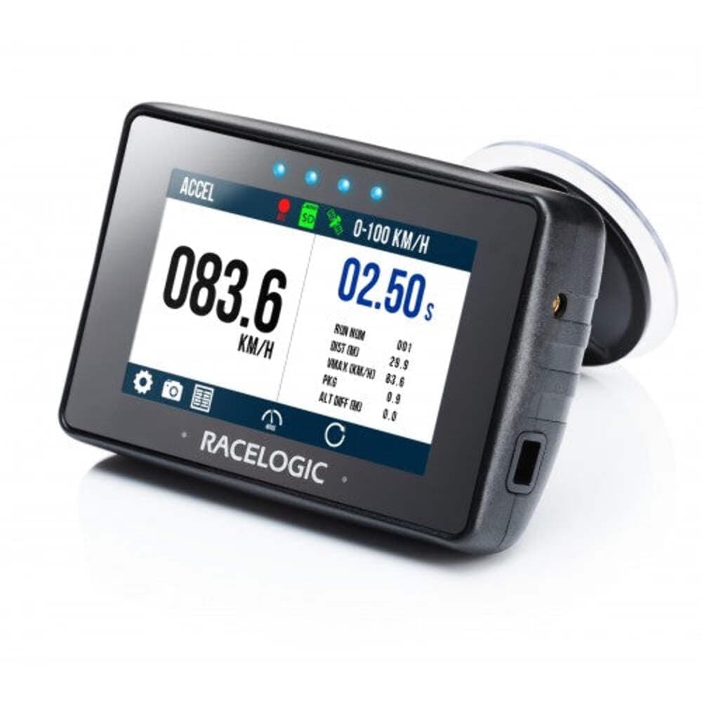 VBOX Performance Box Touch GPS Performance Meter & Lap Timer – 4.3” Touchscreen, Live Slope Correction, 25 Hz Data Logging, Track & Road, RLPBT-V2