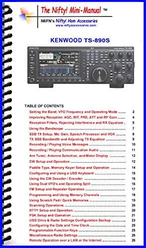 Kenwood TS-890S Mini-Manual