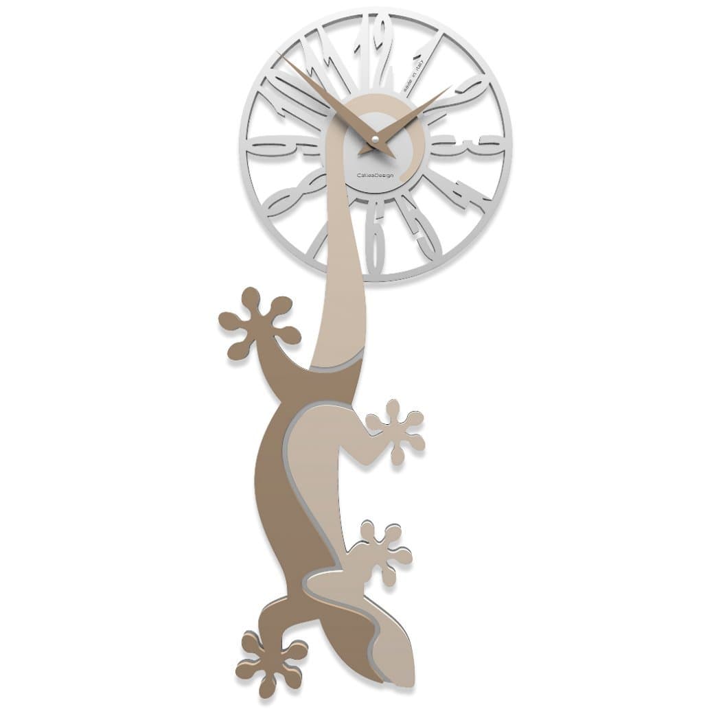 CalleaDesignGeco Pendulum Wall Clock sand