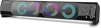 Zeb Wonderbar 10 USB Powered 2.0 Computer Speaker with RGB Lights