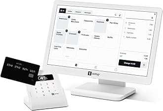 SumUp Point of Sale Lite Payment Terminal/Register + SumUp Air Credit Card Reader, 13” Full HD Touchscreen, Speedy Set Up, Fast & Flexible Checkout, No Contracts & now with End-of-Day Z Reports