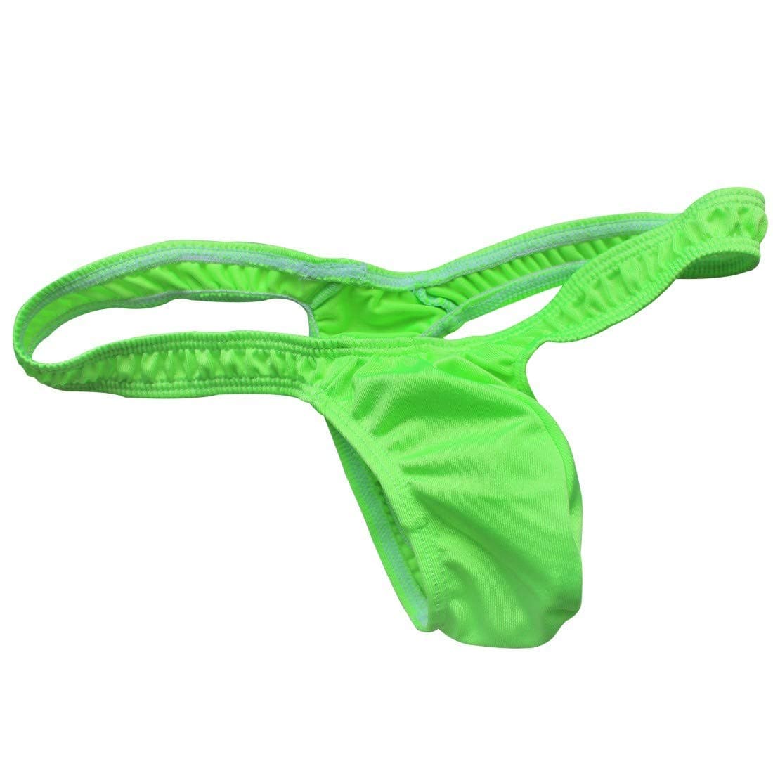 Men's Smooth Bikini Pouch Underwear G String Thongs