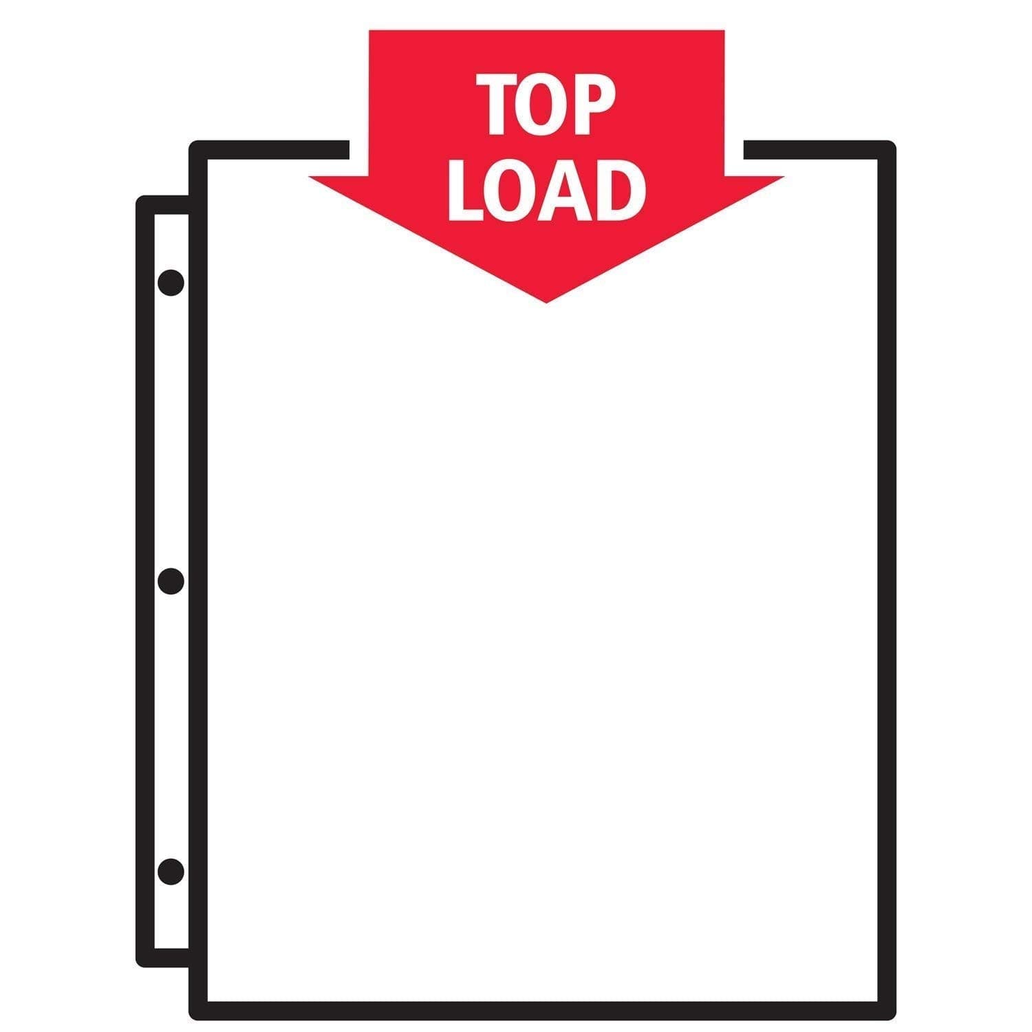 True-Ally Heavy Duty 50 Pcs 200 micron Transparent Document Sleeves, Leaf Sheet Clear Certificates, Waterproof Sheet Protectors 11 Holes Punched Ring Files folder (A4 Size) (50 Sheets - 200 micron)