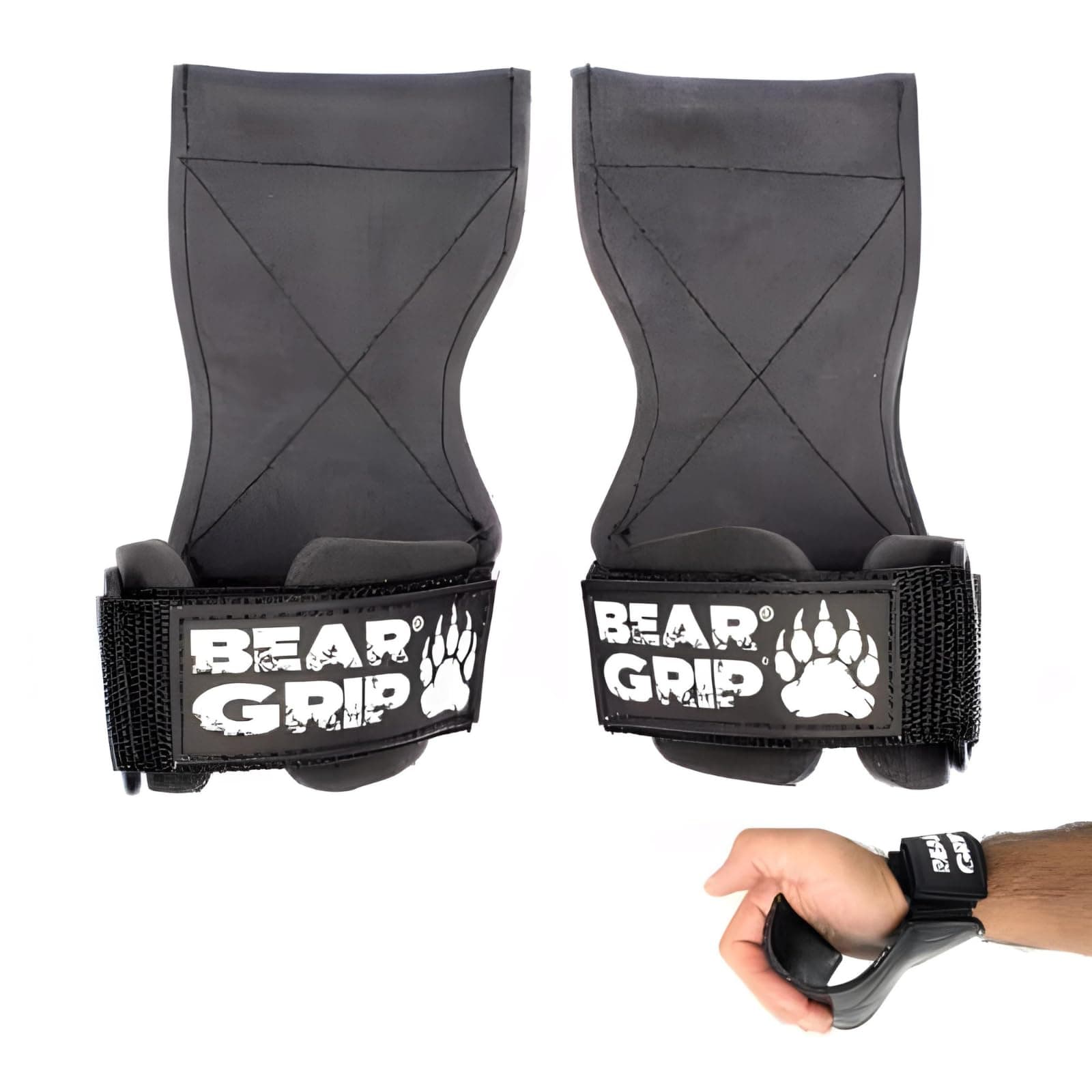 BEAR GRIP Multiple Grip Straps/Hooks - Medium