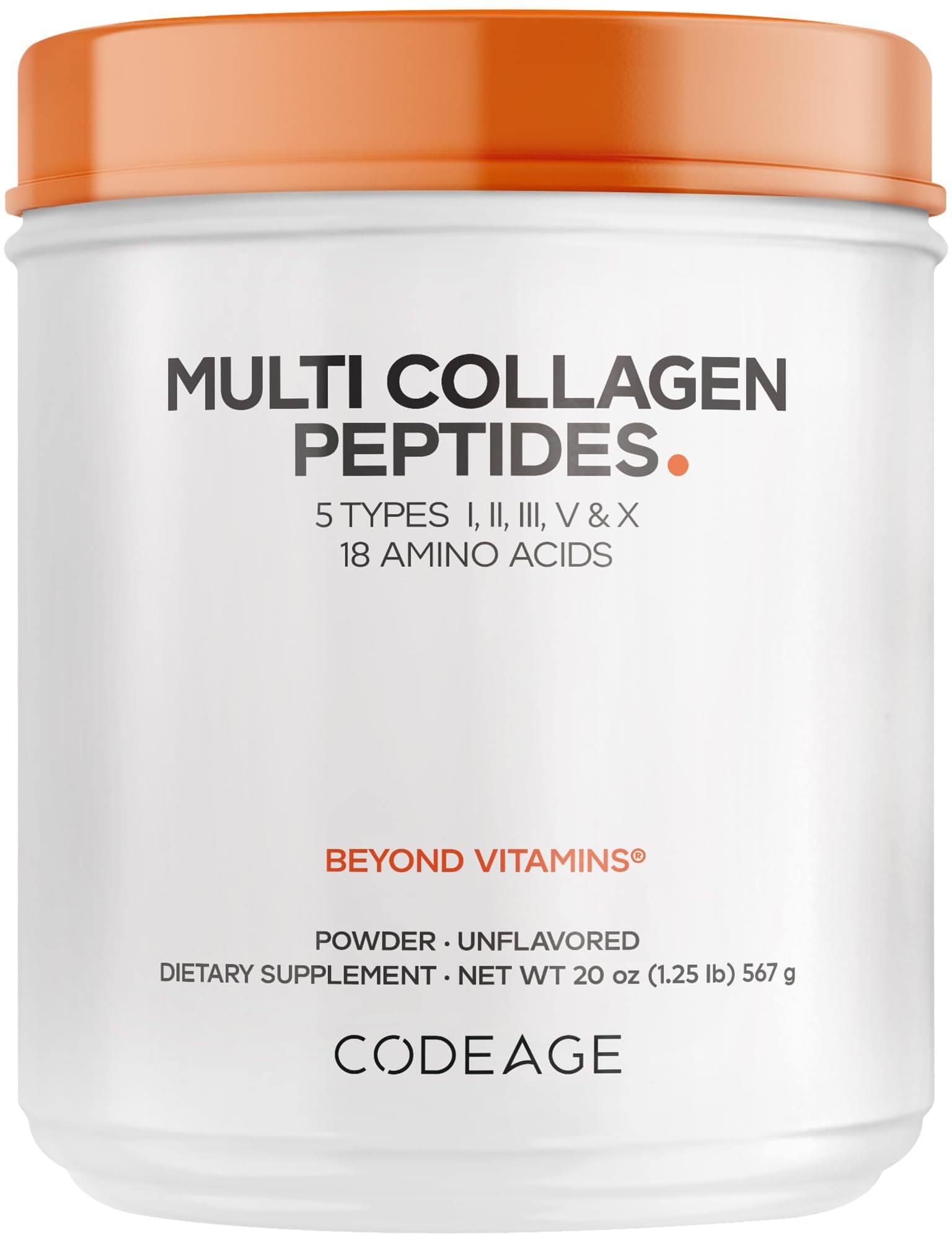 Code Age Multi-Collagen Protein Powder Hydrolyzed - 20oz