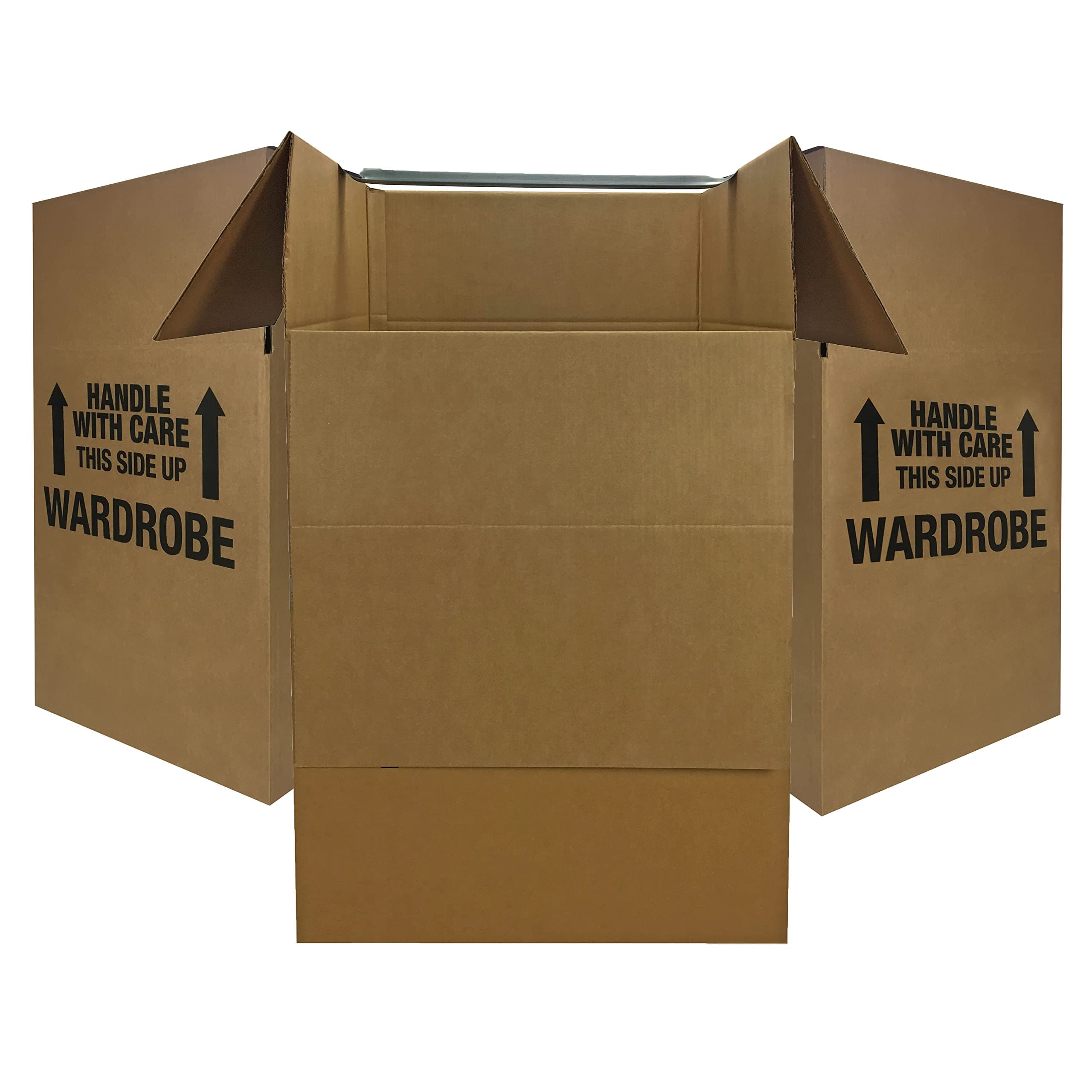 Space Savers Wardrobe Moving Boxes With Hanger 20" x 20" x 34" (3 Pack)