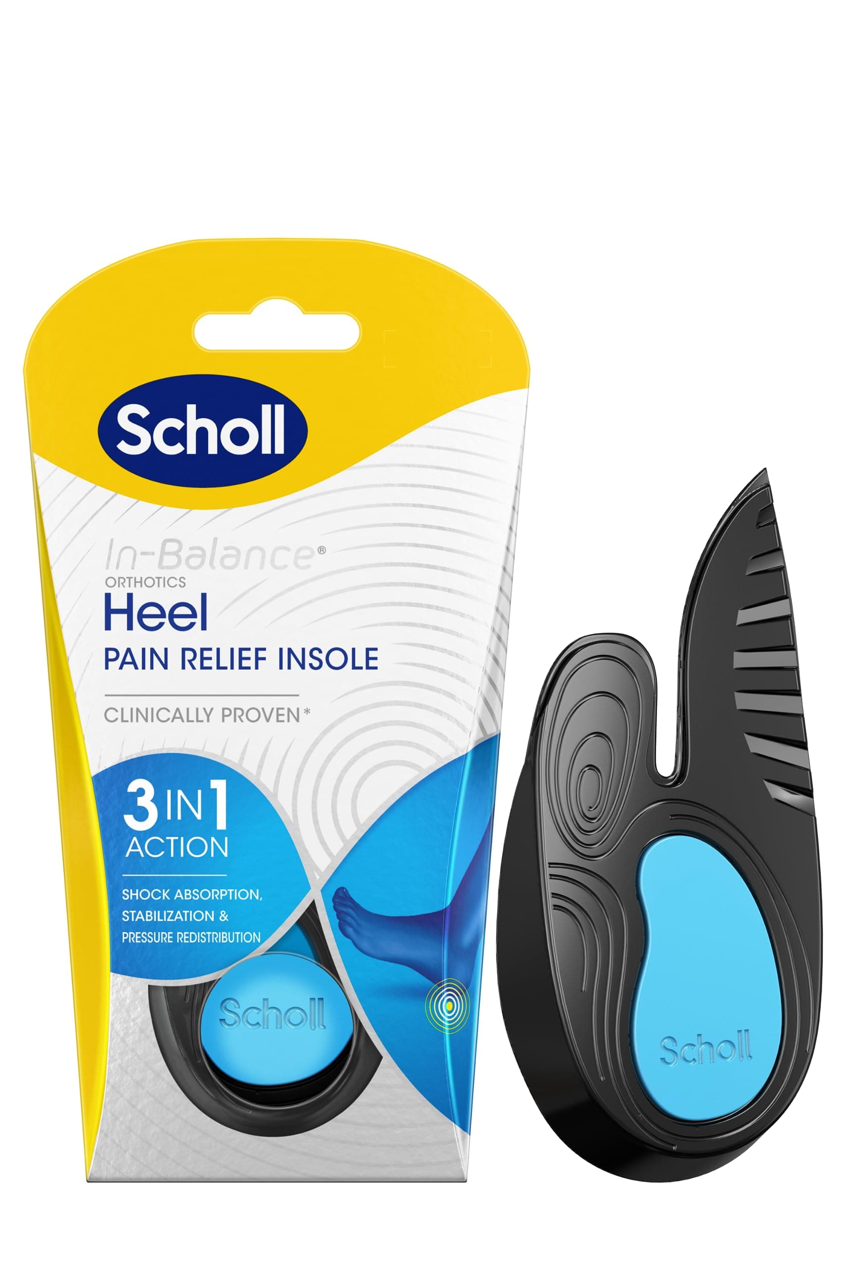 Scholl 矯正インソール かかとと足首