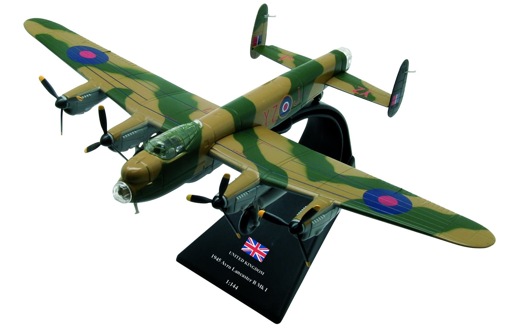 Avro Lancaster diecast 1:144 model (Amercom LB-7)
