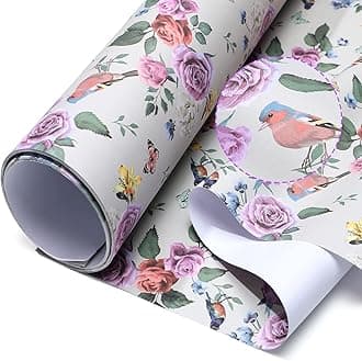 10 Sheets Drawer Liners for Dresser Scented Drawer Liners Non Adhesive Scented Paper for Fragrant Home Shelf Closet(Royal Bloom,Lively Pattern)