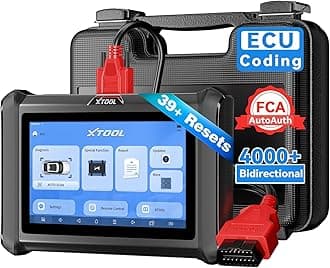 XTOOL D7S Bidirectional Scan Tool, 2026 OBD2 Scanner Diagnostic Tool with FCA AutoAuth, All System Car Scanner, 39+ Resets, ECU C0ding, PMI, Upgrade of D7, Crankshaft Relearn, CAN FD/DoIP, 3-Yr Update