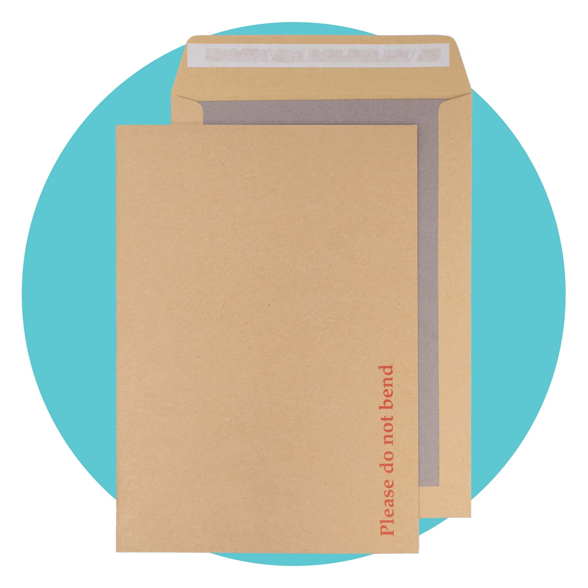Triplast 10 x A4 C4 Manilla Hard Board Back Envelopes (324x229mm) - Cardboard Backed Mailers with Peel & Seal Strip - Rigid Do Not Bend Envelopes for Mailing Posting Shipping & Storing Documents