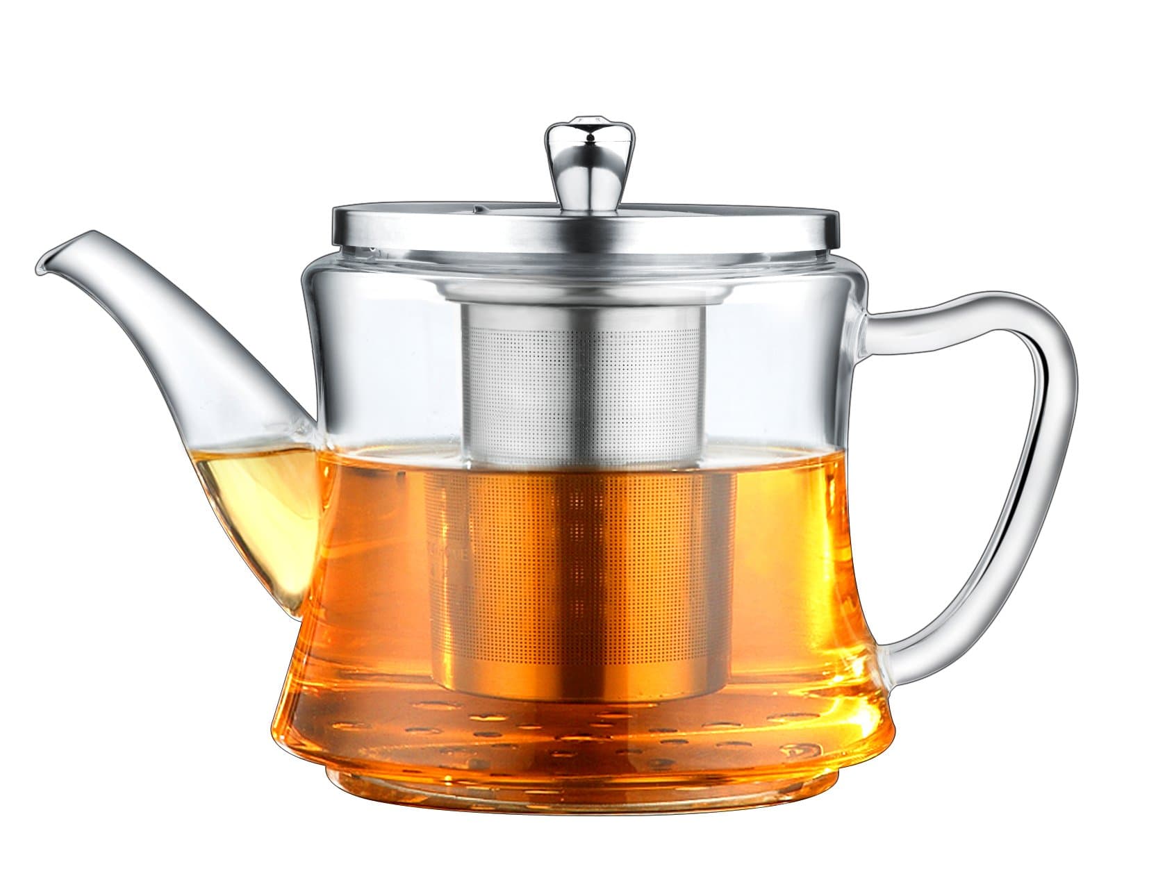 Multifunctional Glass Teapot Making Tea Boiling Tea 1200ML
