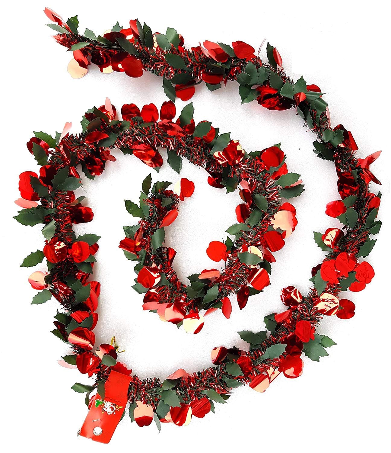 Urvi Creations Artificial Artificial Flora Plastic (Green, 2 Piece)