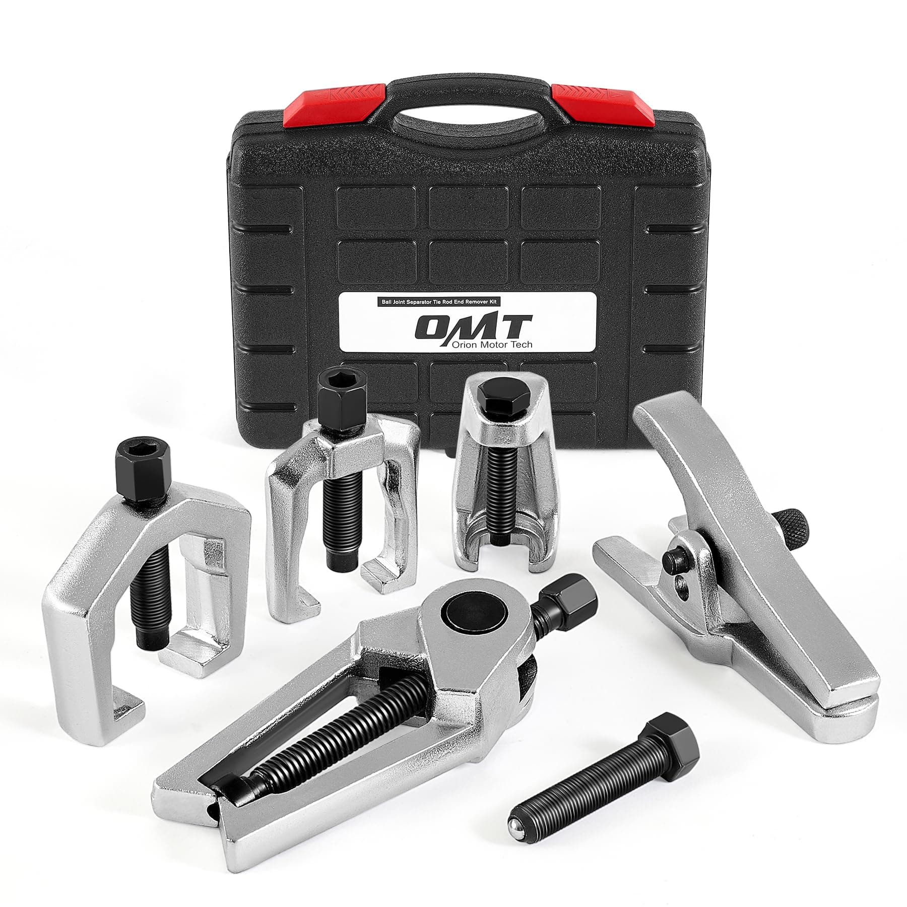 5-in-1 Ball Joint Separator, Pitman Arm Puller, Tie Rod End Tool Set for Front End Service, Splitter Removal Kit (BS06)