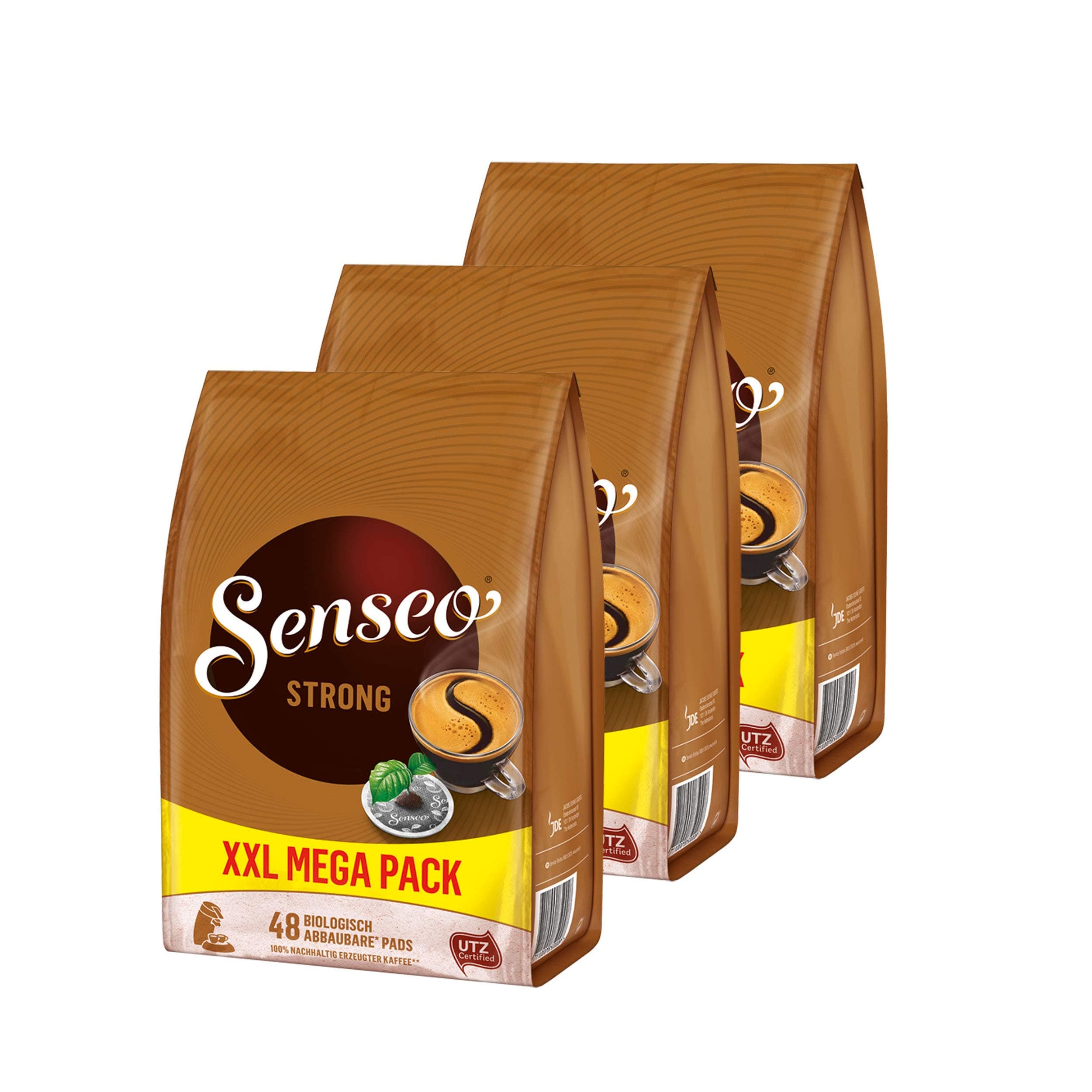 STRONG COFFEE PODS (48) (PK-3)